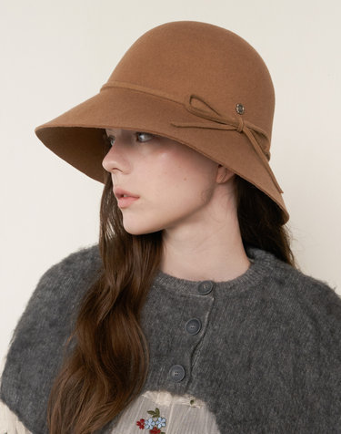 Vionnet Hat  - Camel Beige