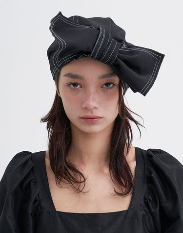 Ribbon Detail Turban
