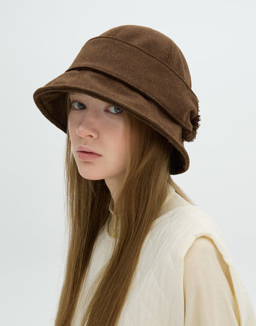 Ring Detail Bell Hat