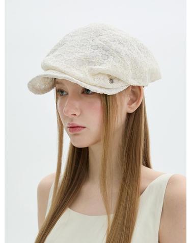 Iconic Casquette  - Lace Ivory