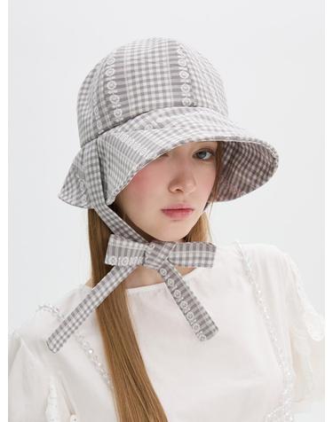 Wide Ribbon Hat