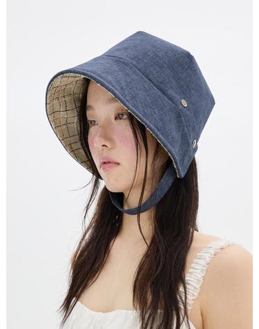 Classic Strap Bonnet - Blue
