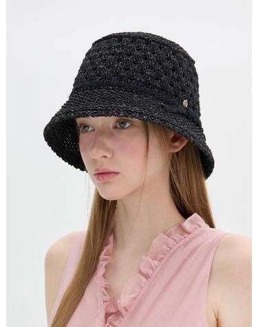 Classic Summer Bell Hat - Charcoal