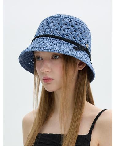 Classic Summer Bell Hat - Blue
