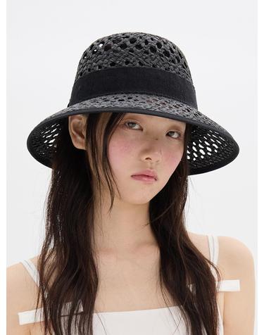 Coco Straw Hat - Black