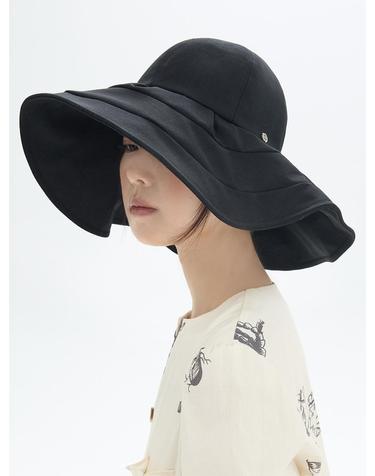 Mago Wide Hat - Black