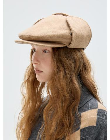 Ralph Earflap Hunting Cap - Beige