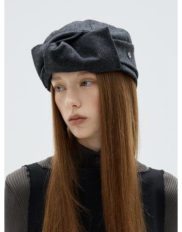Ribbon Turban - Grey
