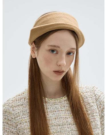Origami Headband - Camel Cashmere