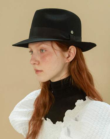 Trilby fedora – Black