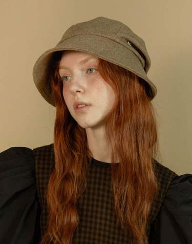 Millet hat – Milky beige