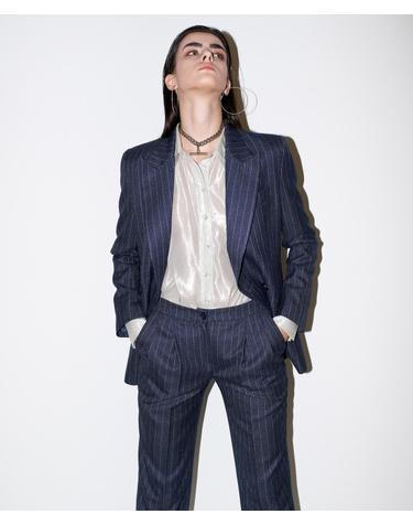 Not a Cliche tailored Jacket [Stripe Navy]