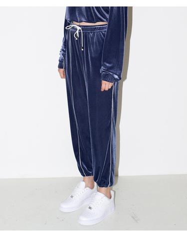 Bad Velvet jogger pants [Blue]