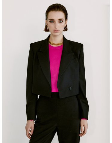 Signature Double B Tailored Jacket [Black]