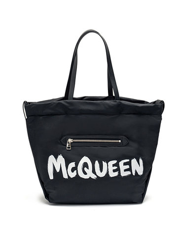 [ALEXANDER MCQUEEN] 알렉산더맥퀸 그래피티 로고 쇼퍼백 708438-1AAI6-1090