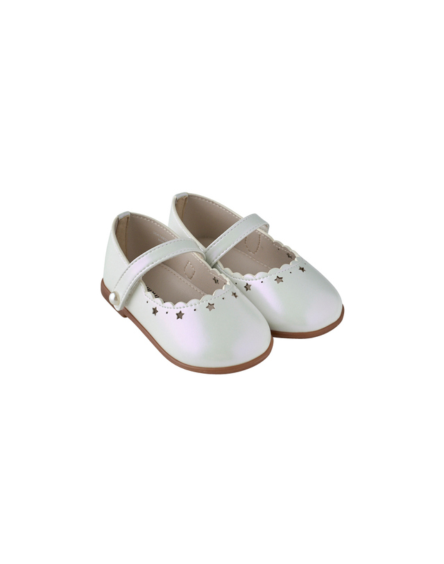 밍크뮤 [밍크뮤]쁘띠스타펀칭구두 (35A14-823-06) 착용컷