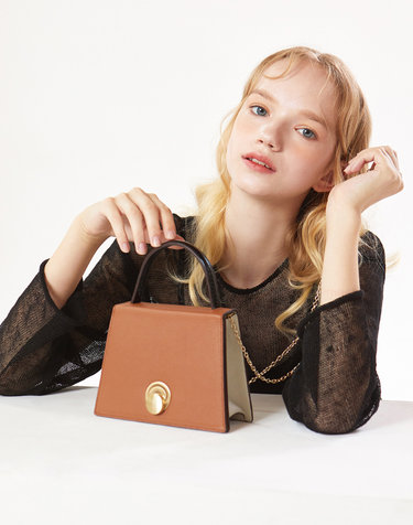 LOMEL MINI leather bag 2 color