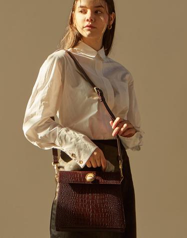 LAZEL CROC flap bag 3 color