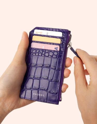 PLATTE CROC zipper wallet 7 color