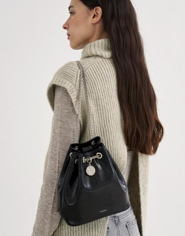 TIWI SLING chain leather medium bag 5 color