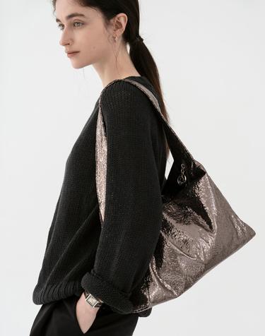 LUVIK GLITTER hobo bag