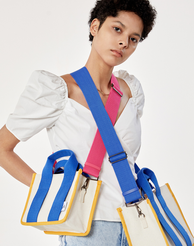 앤오즈 MAXI wide strap 10 color 착용컷