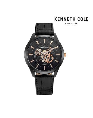KENNETH COLE 케네스콜 KC50632002 스켈레톤 가죽 시계