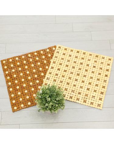 [리앤데코] 땅콩 마작방석 45x45cm 1+1 대자리 여름방석