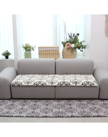 리앤데코 플라워스토리 극세사 베란다 주방 쇼파패드 65x170cm