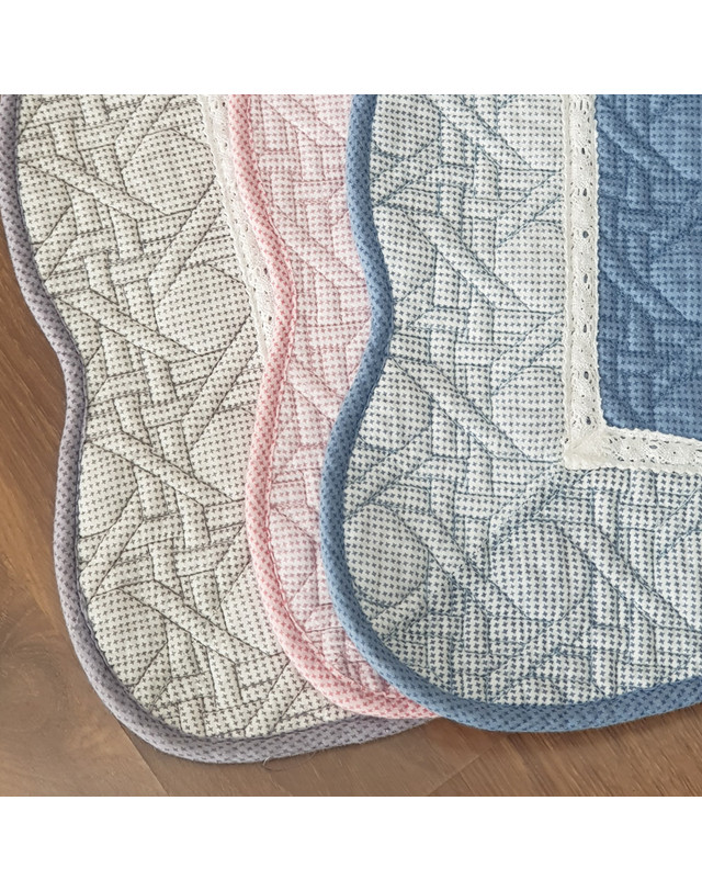 리앤데코 리앤데코 순면 라이즈 워싱 베란다 현관 쇼파패드 65x240cm 착용컷