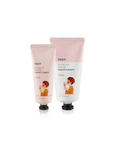 NEW 고보습 핸드크림 40ml 80ml(피치)쇼핑백증정