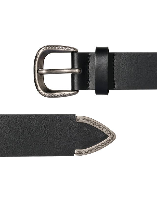 르마스크 BL019 셋업 웨스턴 남자 여자 가죽 벨트 28mm (2컬러) 착용컷