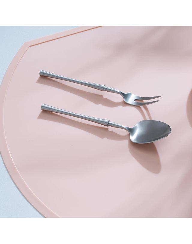 보울 오슬로리빙 루나 티스푼 과일포크 커피스푼 디저트포크 착용컷