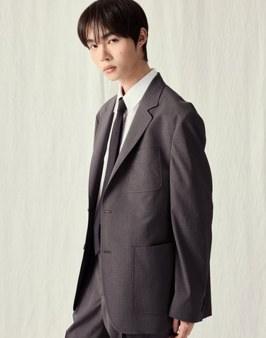 Hard Twist Set-Up Jacket (Gray)