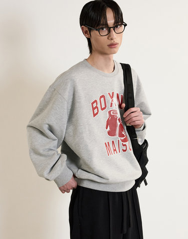 Boxing Sweatshirt (Melange Gray)
