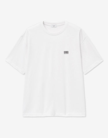 Barcode Logo T-Shirt (White)