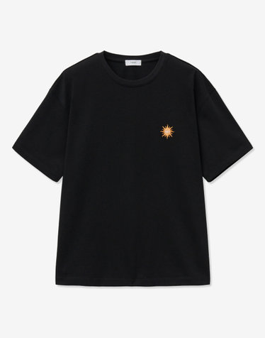 Embroidery Logo T-Shirt (Black)