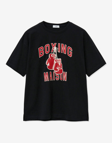 Boxing Graphic T-Shirt (Black)