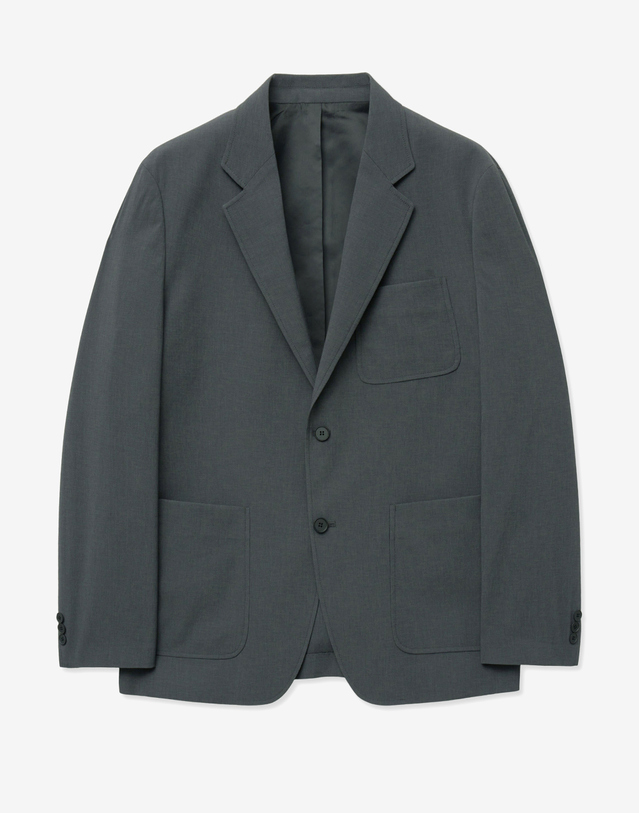 티엔지티 Hard Twist Set-Up Jacket (Gray) 그레이 착용컷