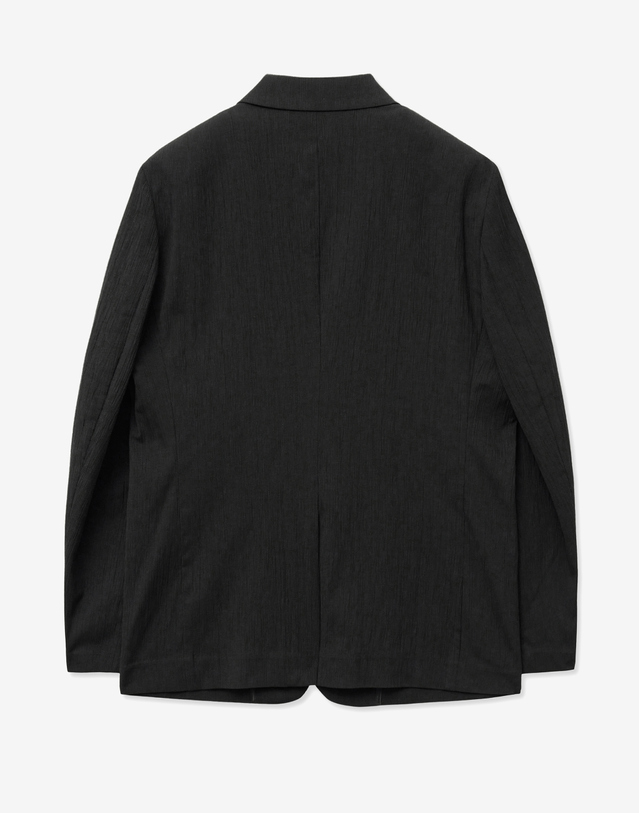 티엔지티 Seersucker Jacket (Black) 블랙 착용컷