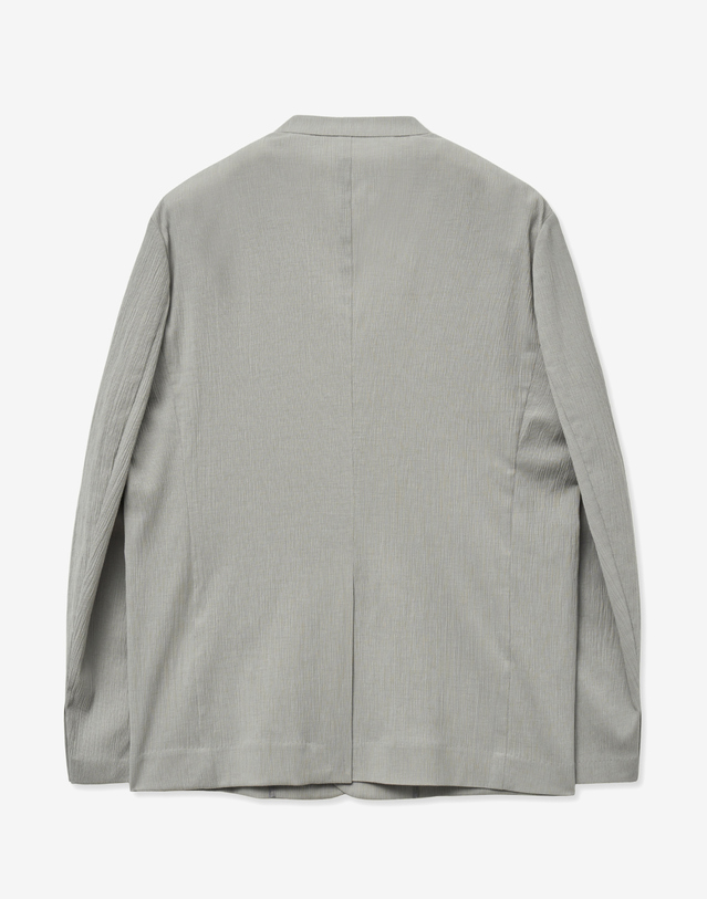 티엔지티 Seersucker Collarless Jacket (Light Beige) 베이지 착용컷