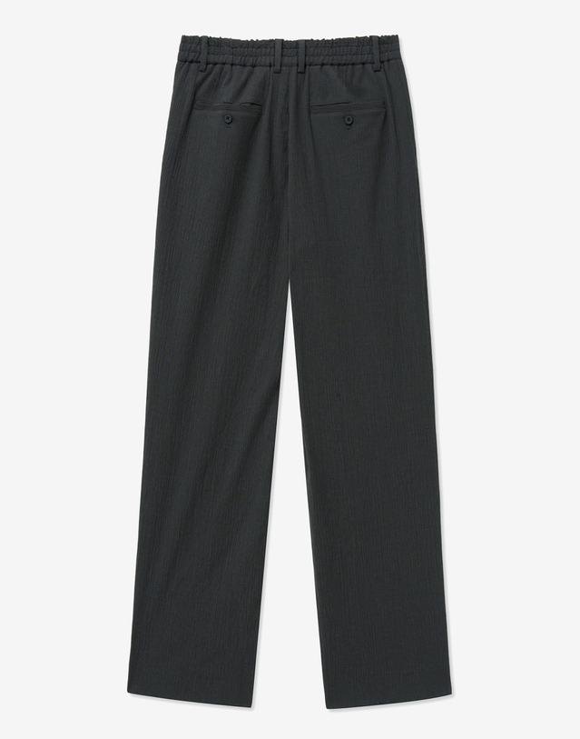 티엔지티 Seersucker Tapered Fit Pants (Grey) 그레이 착용컷