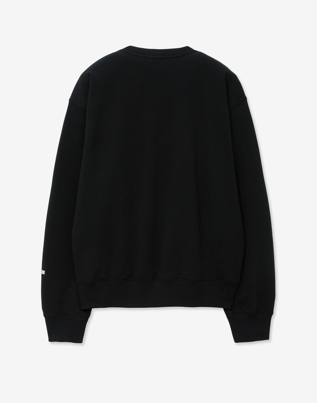 티엔지티 Boxing Sweatshirt (Black) 블랙 착용컷