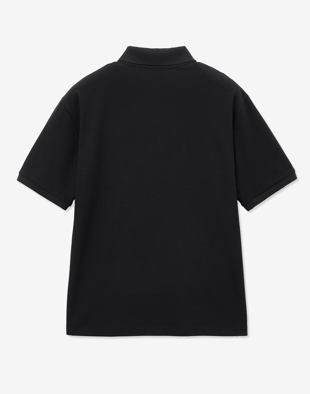 티엔지티 Sorona Polo Shirts (Black) 블랙 착용컷