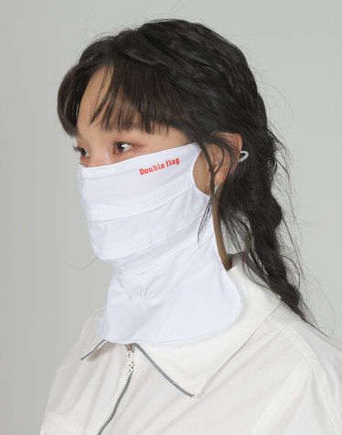 [AIR Cool] 화이트 여성 UV차단 히든메쉬 3단 마스크