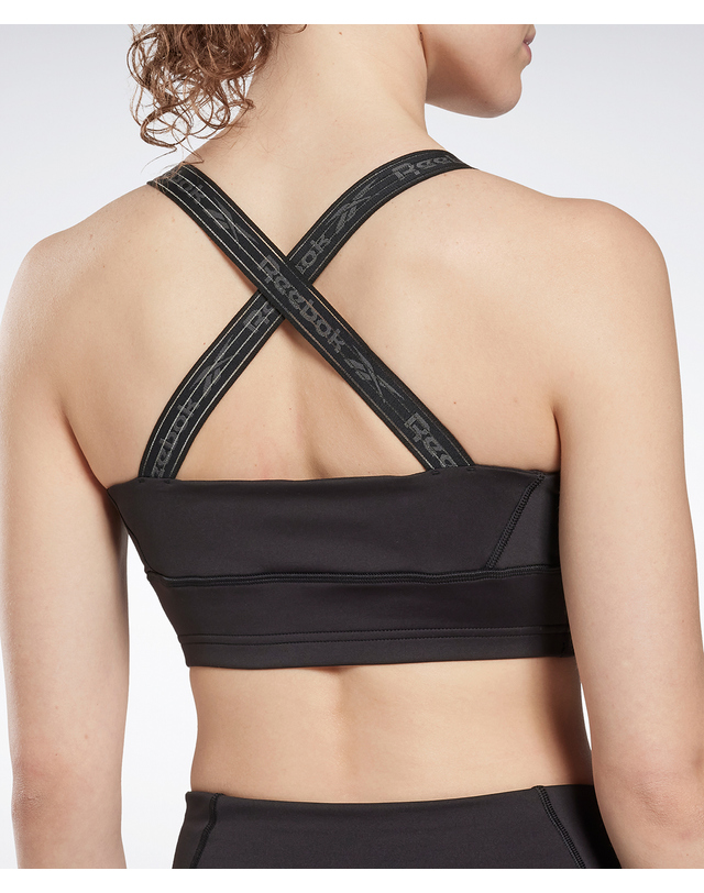 리복 S KIREIFIT SPORTS BRA TOP - 블랙 / HG0377 상세