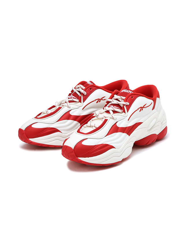 리복 Reebok X KANGHYUK DMX RUN 6 모던 - 레드:화이트 착용컷