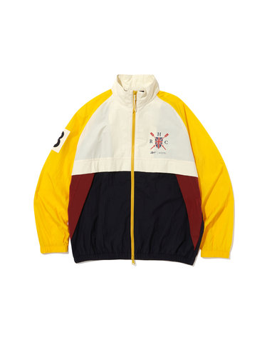 Reebok X HAZZYS 블록 윈드 브레이커 - 옐로우:화이트