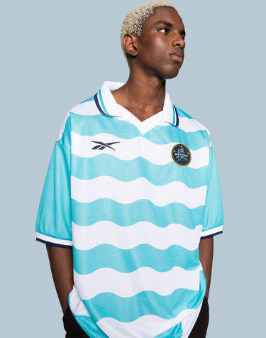 Reebok X BOTTER SOCCER TEE - 블루:화이트 / RMGB001C99FAB0014001