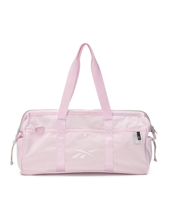 리복 Reebok X RAWROW 3WAY ZIPPER DUFFLE BAG - 핑크 밝은 핑크 착용컷